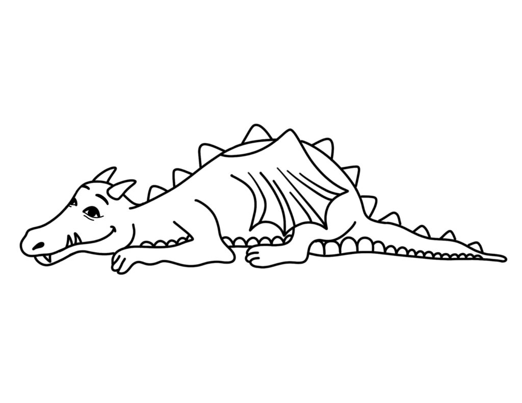 Dragon Coloring Page